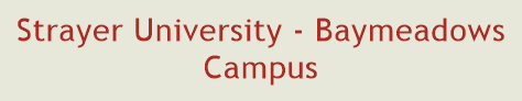 Strayer University - Baymeadows Campus